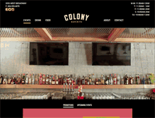 Tablet Screenshot of colonykits.com
